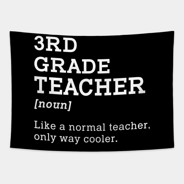 3rd Grade Teacher Gift Idea for Third Grade Teacher Tapestry by kateeleone97023