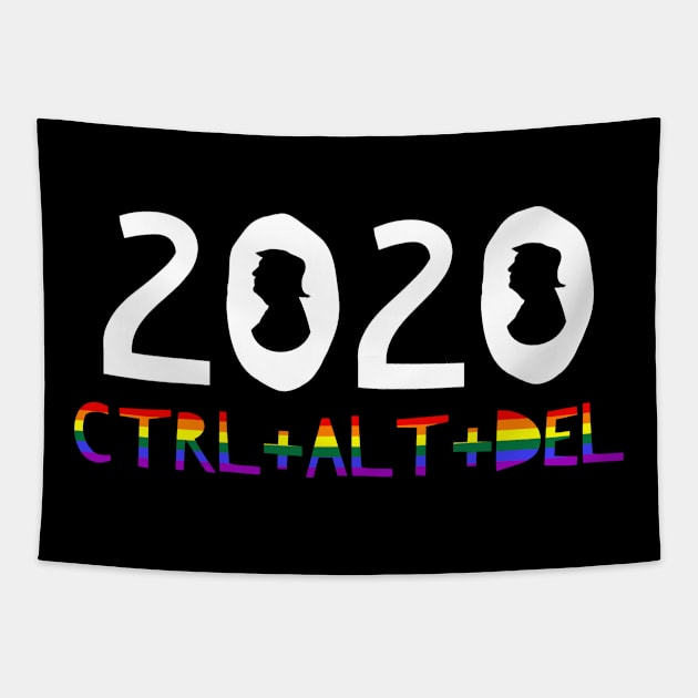 2020 Hard Reset Ctrl+Alt+Del Tapestry by Worldengine