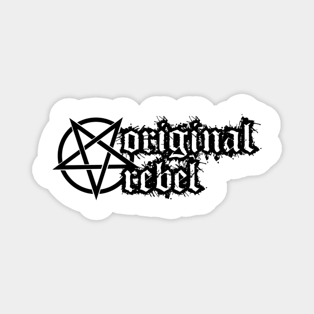 Original Rebel -Pentagram Magnet by artpirate