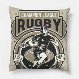 Champion League Rugby Pillow