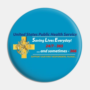 USPHS - Public Health Service Saving Lives Pin