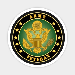 Army Veteran Magnet