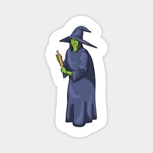 Witch Halloween Baker Magnet