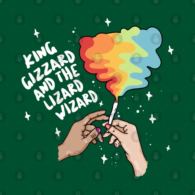 King Gizzard and the Lizard Wizard //\/\/\\ Fanart Design by DankFutura