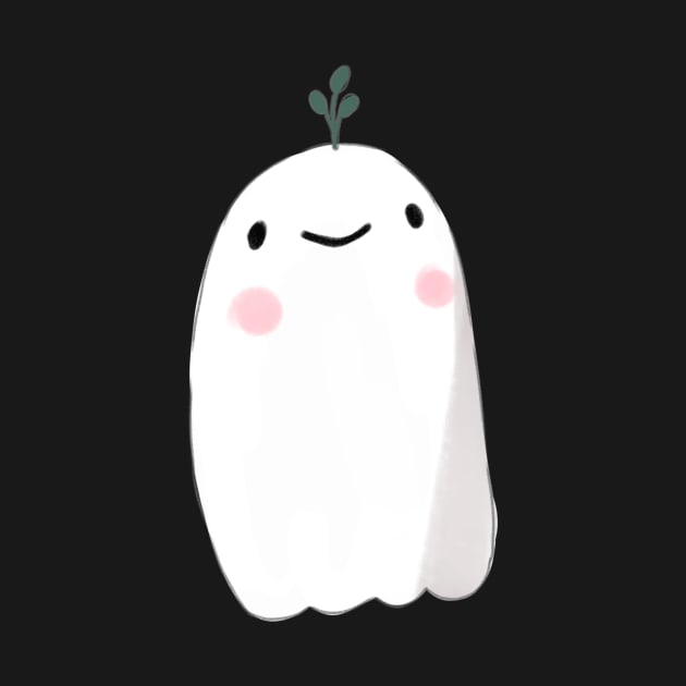 Cute Ghost drawing by Mayarart