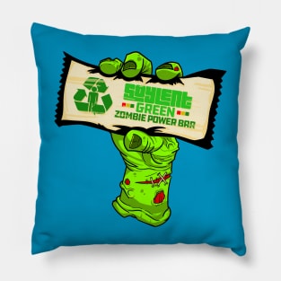 Zombie Power Bars Pillow