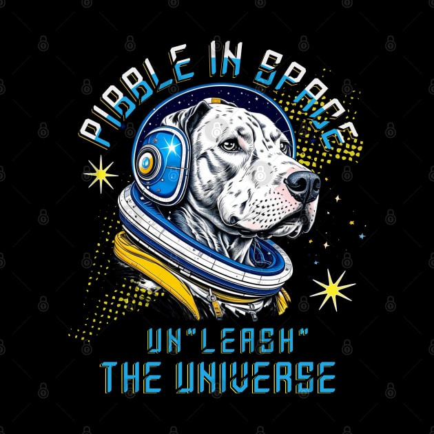 Pibble in Space Un"leash" the Universe by TempoTees