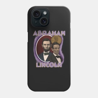 Abraham Lincoln 16th President Gangsta rap band bootleg Phone Case