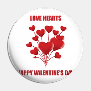 Love Hearts Pin