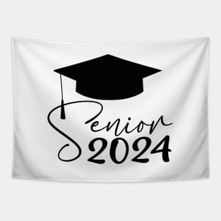 Senior 2024 funny Graduation Of High Middle School Tapestry