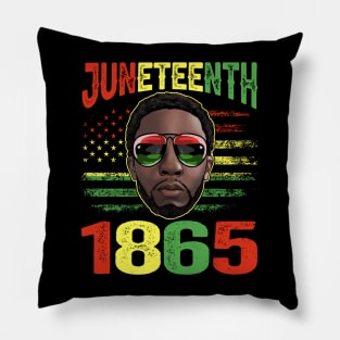 Juneteenth Is My Independence Day Black King Fathers Day Men Pillow