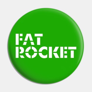 Fat Rocket Industrial Logo Pin