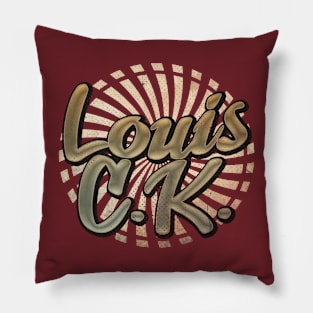 Art Drawing L CK (Louis C.K) Pillow