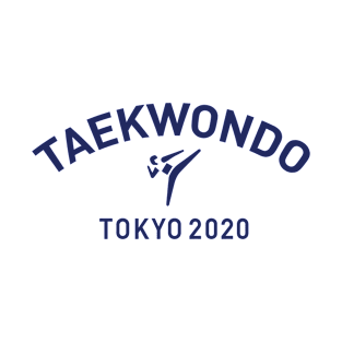 Taekwondo Olympics Tokyo 2020 Games pictograms T-Shirt