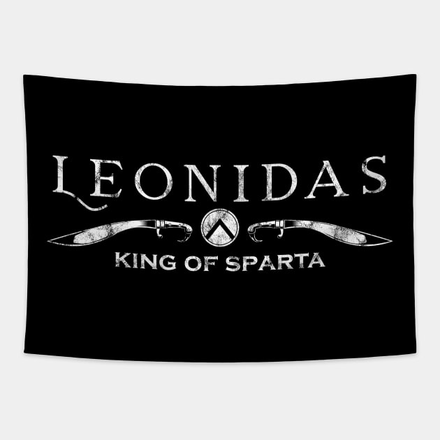 Sparta Gym and Fitness - Leonidas Tapestry by Modern Medieval Design