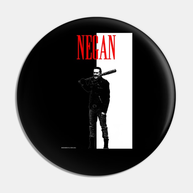 Negan Pin by doombxny1