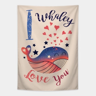 I Whaley love you Tapestry