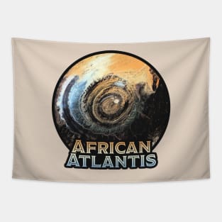 African Atlantis Richat Structure Tapestry
