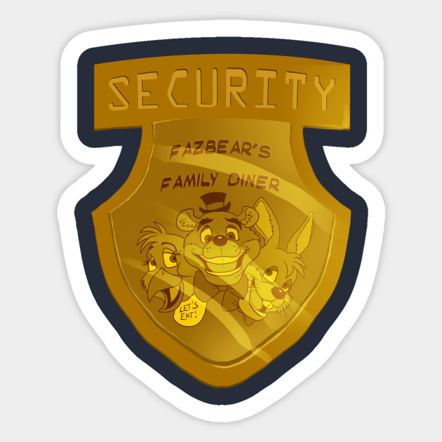 Fnaf Purple Guy S Badge T Shirt Purple Guy Badge Sticker