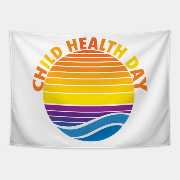 Child health day Tapestry by GloriaArts⭐⭐⭐⭐⭐