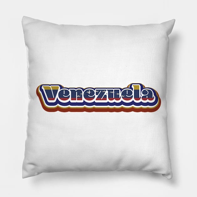 Venezuela T-Shirt Pillow by cricky