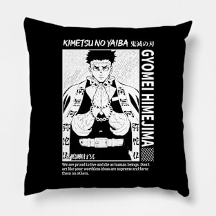 White himejima character dm Pillow