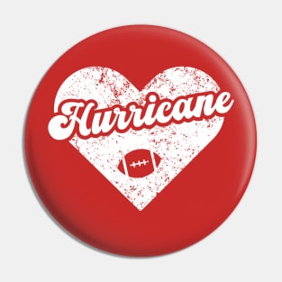 Hurricane Heart Pin