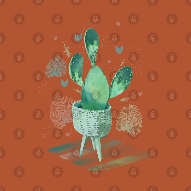 Artsy cactus by Mimie20