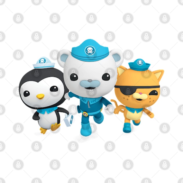 Octonauts to the HQ by Laytle