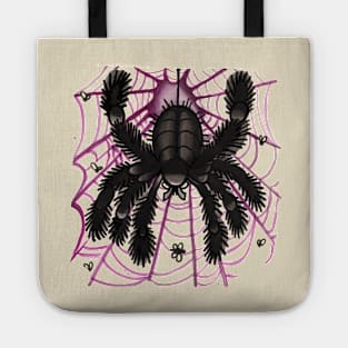 webby old school tattoo spider Tote