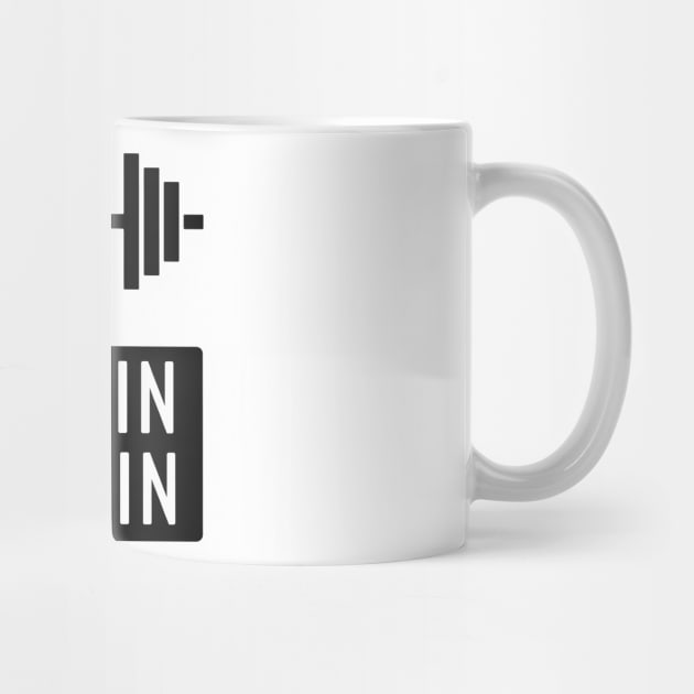 Workout Mug - Gym Mug - No Pain. No Gain. - Gym Coffee Mug White 11oz