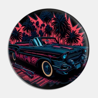 Vintage car Pin