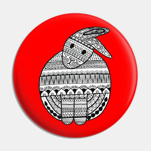 Head Tilt Bunny Pin by calenbundalas