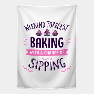 Weekend Forecast Baking With A Chance Of Sipping Tapestry