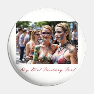 AI Art Fantasy Fest Key West Pin