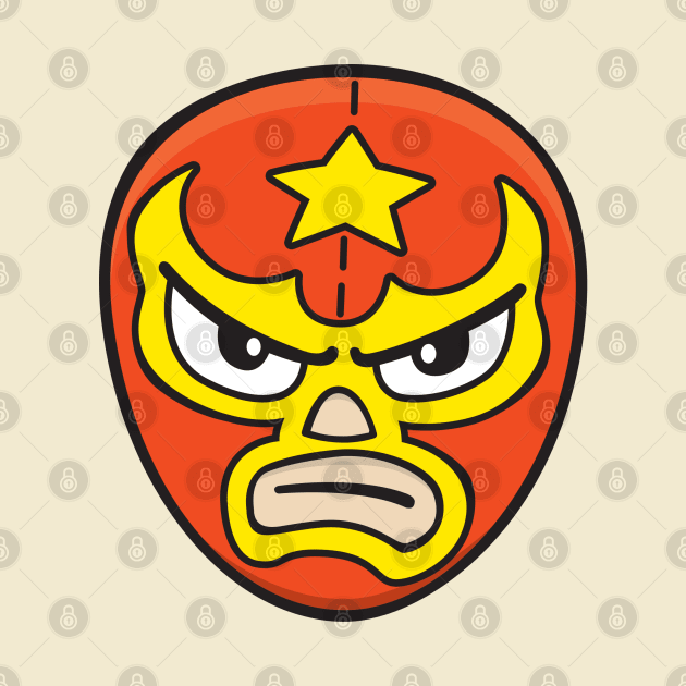 Luchador Mask 2 by DetourShirts