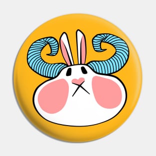 Chubby Bunny Pin