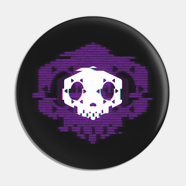 Hacking Sombra Pin by RetroFreak