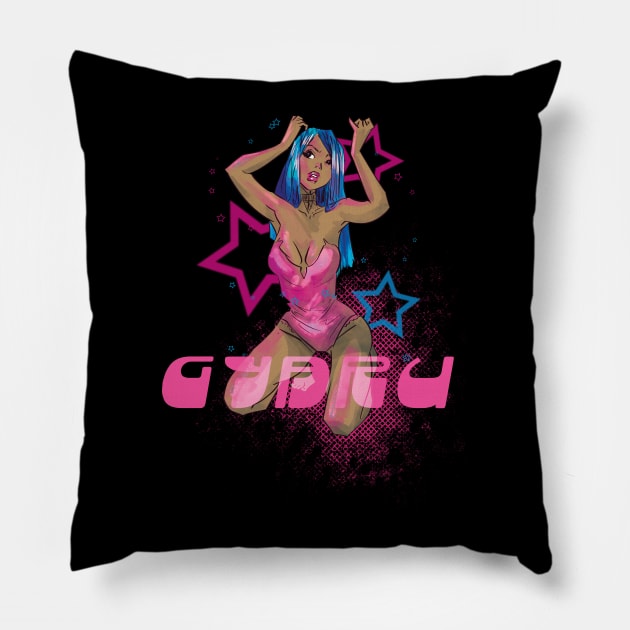 Gyaru Japanese 2000s Kawaii Girl Pillow by Milochka