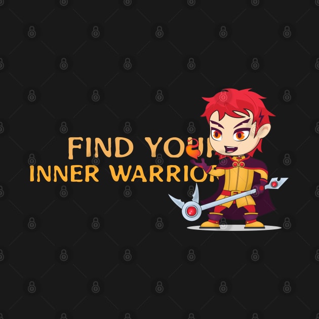 Find your inner warrior by MythicalShop