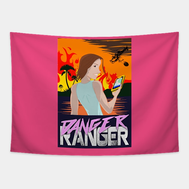 Danger Ranger Tapestry by Dave