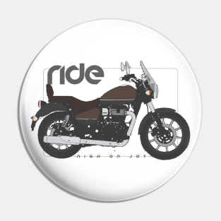 Ride meteor supernova brown Pin