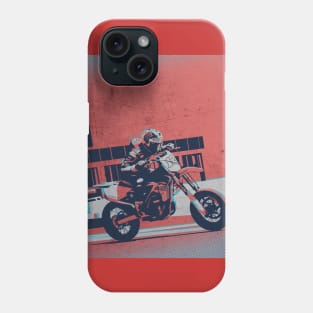 Maverick Vinaleson the track Phone Case