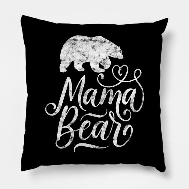 Mama Bear Pillow by BadDesignCo