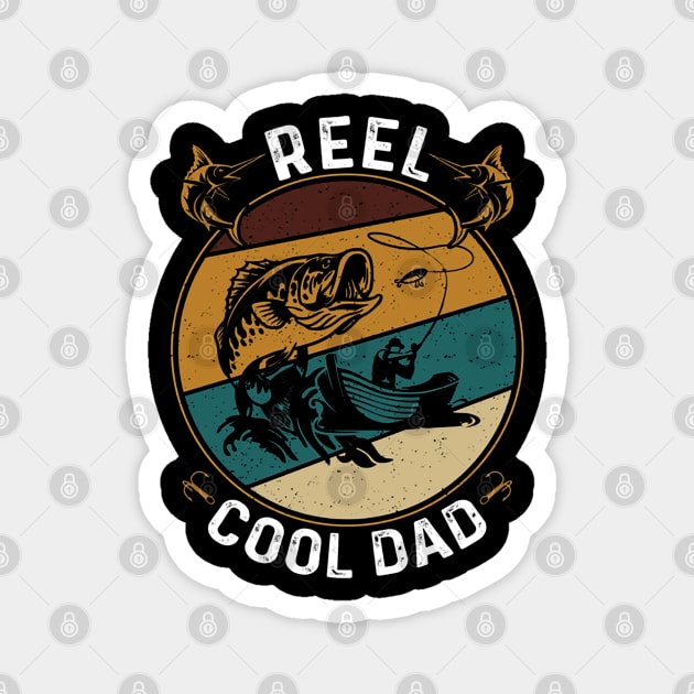 Reel Cool Dad Magnet by herlindagay