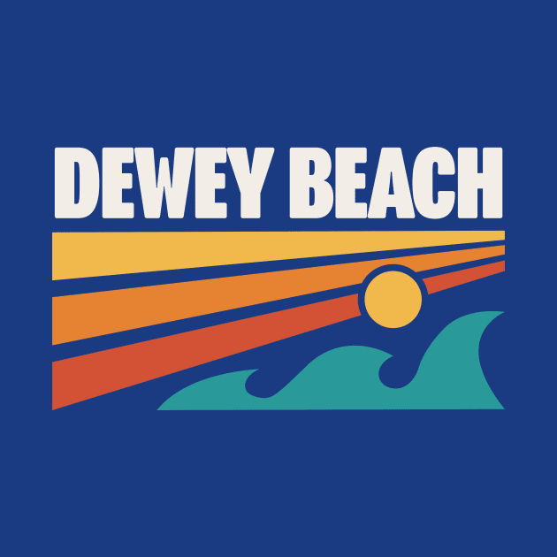 Dewey Beach Delaware Souvenir Delaware Beaches by PodDesignShop