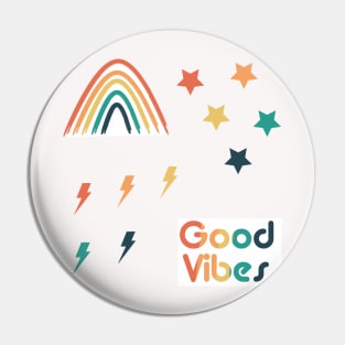 Rainbow aesthetic Pin