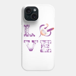 amazing love bunny Phone Case