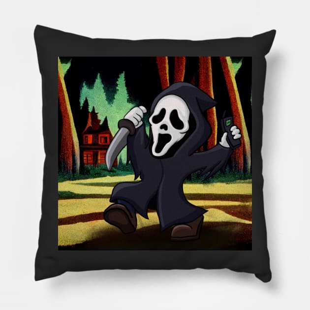 Go wild in woodsboro, what’s your favourite scary movie? Pillow by Bolting Rabbit