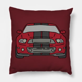 super muscle car Pillow